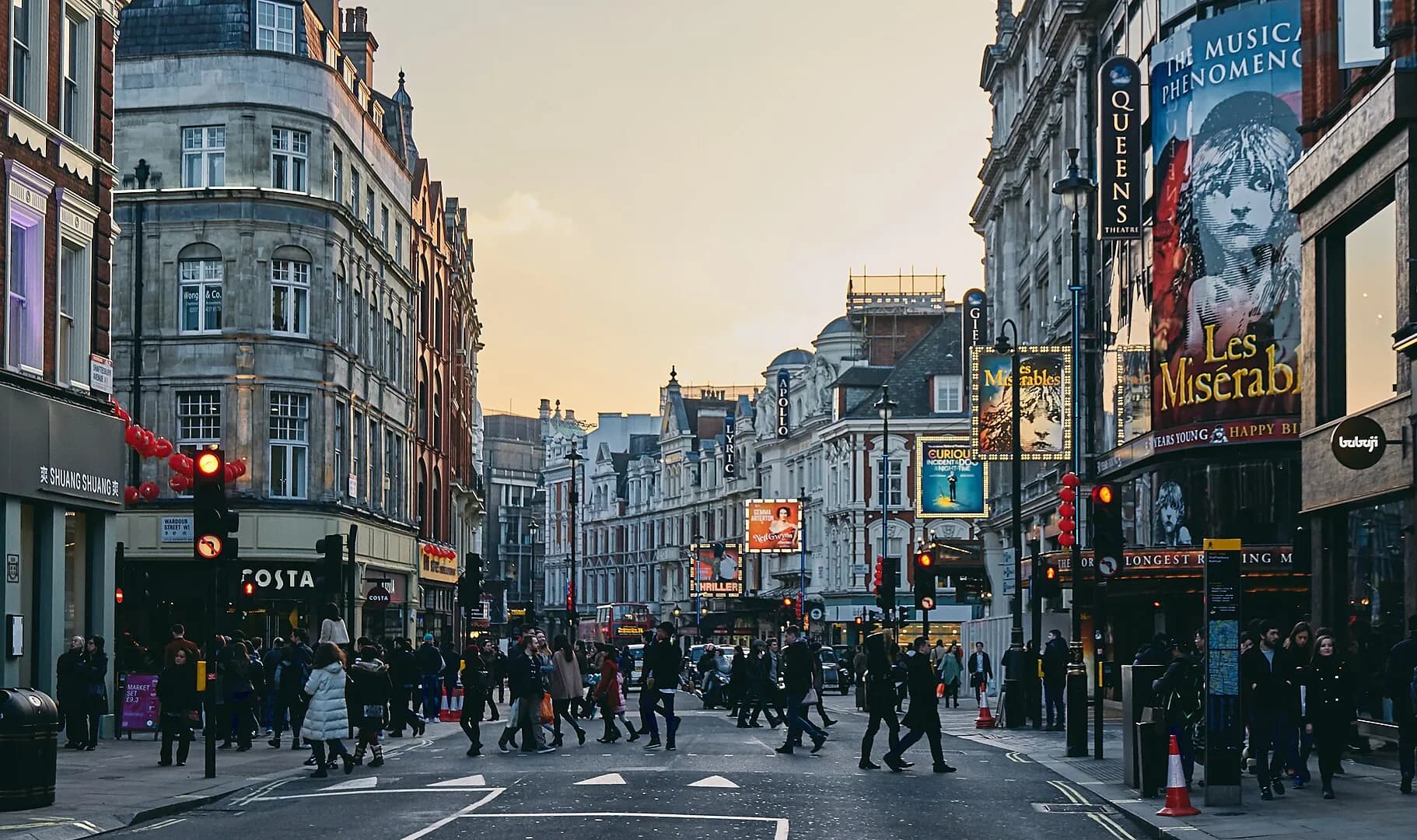 West End Theatre District, London
